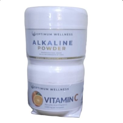 Alkaline Powder and Vitamin C combo
