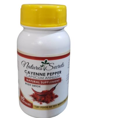 Nature's Secret Cayenne Pepper Capsules