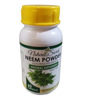 Nature's Secret Neem Powder Capsules