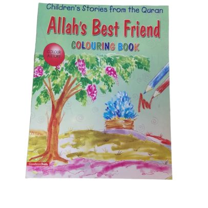 Allah's Best Friend Coloring and Story book