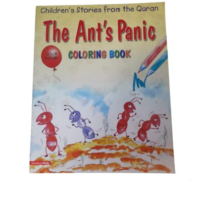 The Ants Panic Coloring and Story book