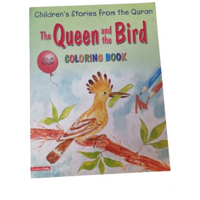 The Queen and the Bird Coloring and Story book